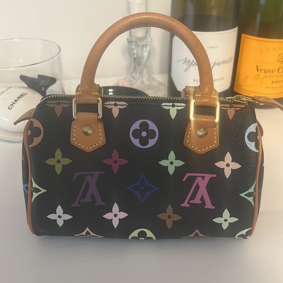 Louis Vuitton Multicolor Noir mini speedy - Picture 11 of 16